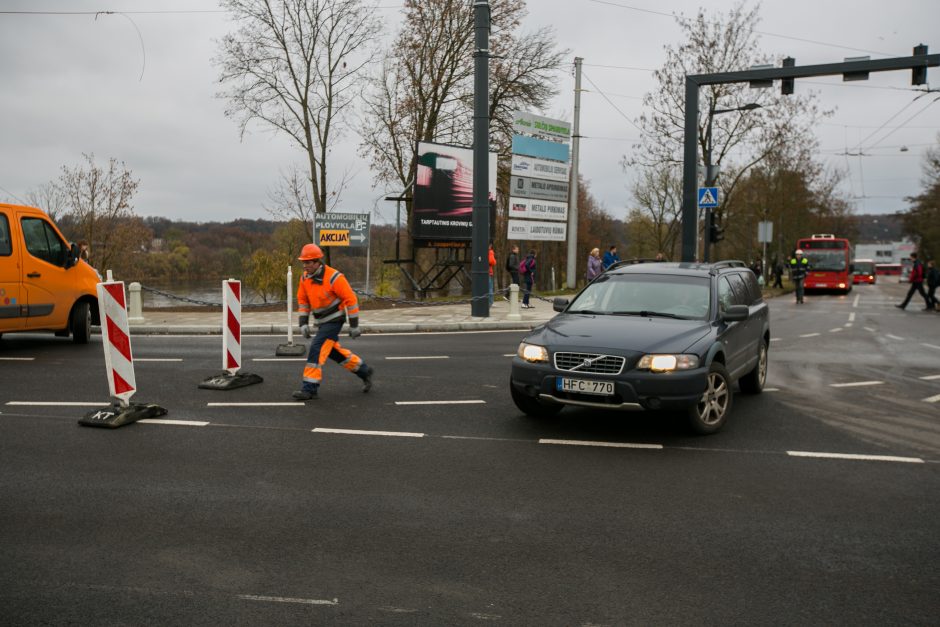 Panemunės tiltas vėl buvo uždarytas