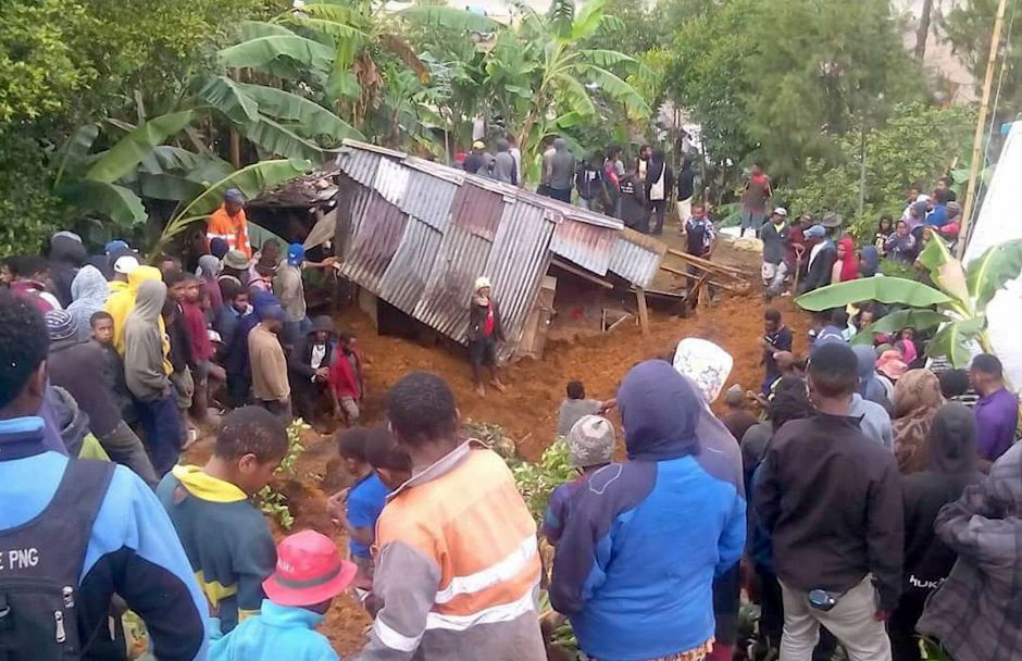 Žemės drebėjimas Papua Naujoje Gvinėjoje nusinešė beveik 70 žmonių gyvybes