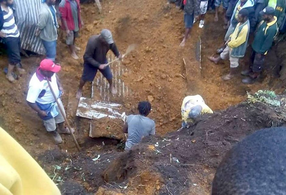 Žemės drebėjimas Papua Naujoje Gvinėjoje nusinešė beveik 70 žmonių gyvybes