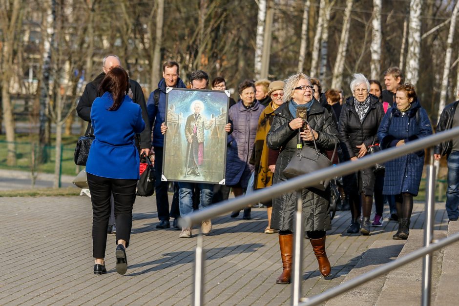 Į Klaipėdą atgabentos palaimintojo arkivyskupo relikvijos