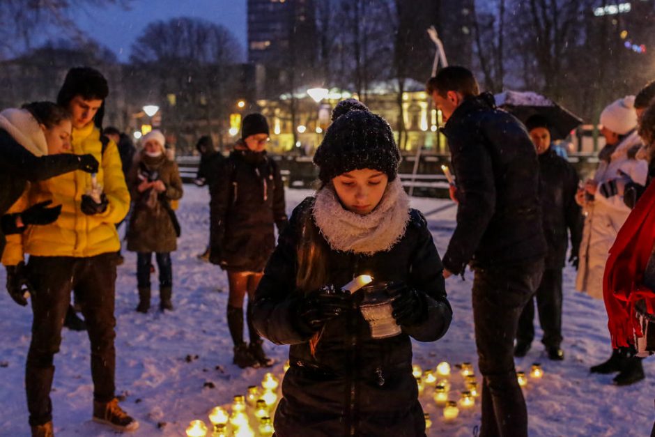 Maltiečiai įžiebė gerumo žvaigždę