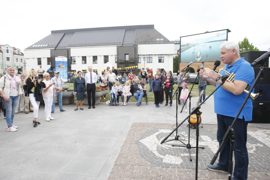 Klaipėdoje muzikos garsai liejasi laisvai