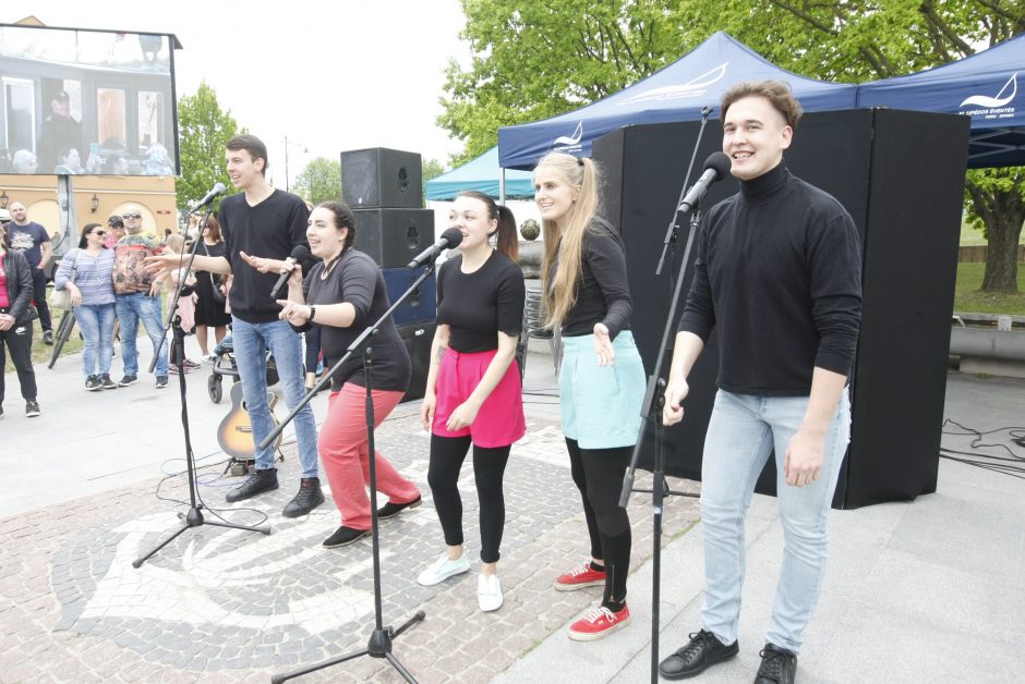 Klaipėdoje muzikos garsai liejasi laisvai