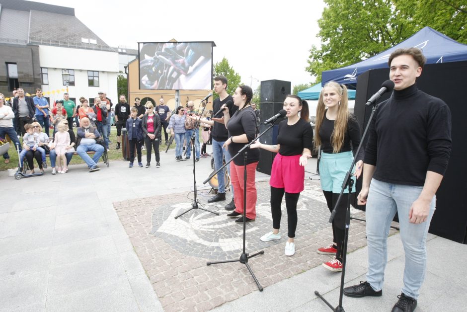 Klaipėdoje muzikos garsai liejasi laisvai