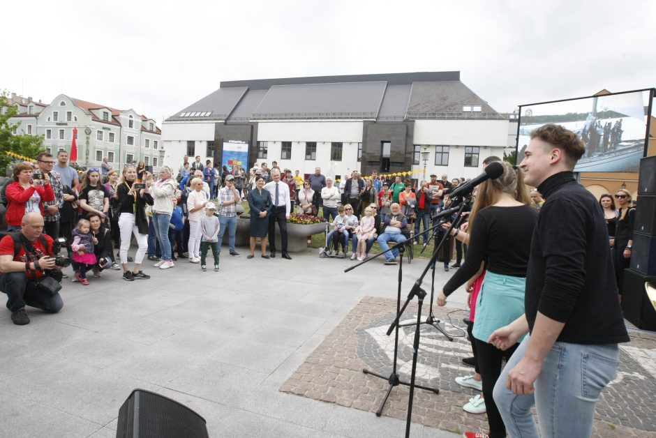 Klaipėdoje muzikos garsai liejasi laisvai