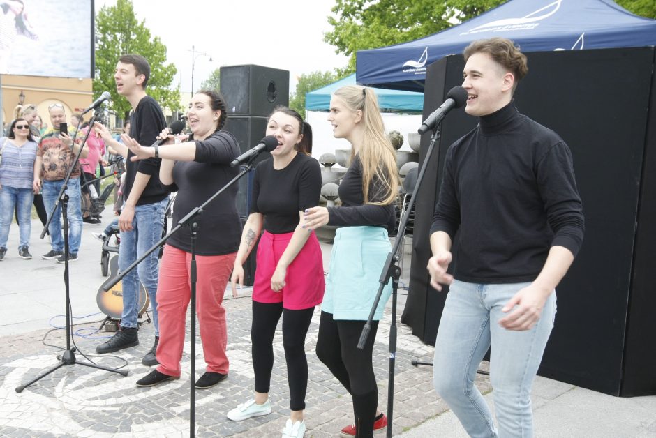 Klaipėdoje muzikos garsai liejasi laisvai