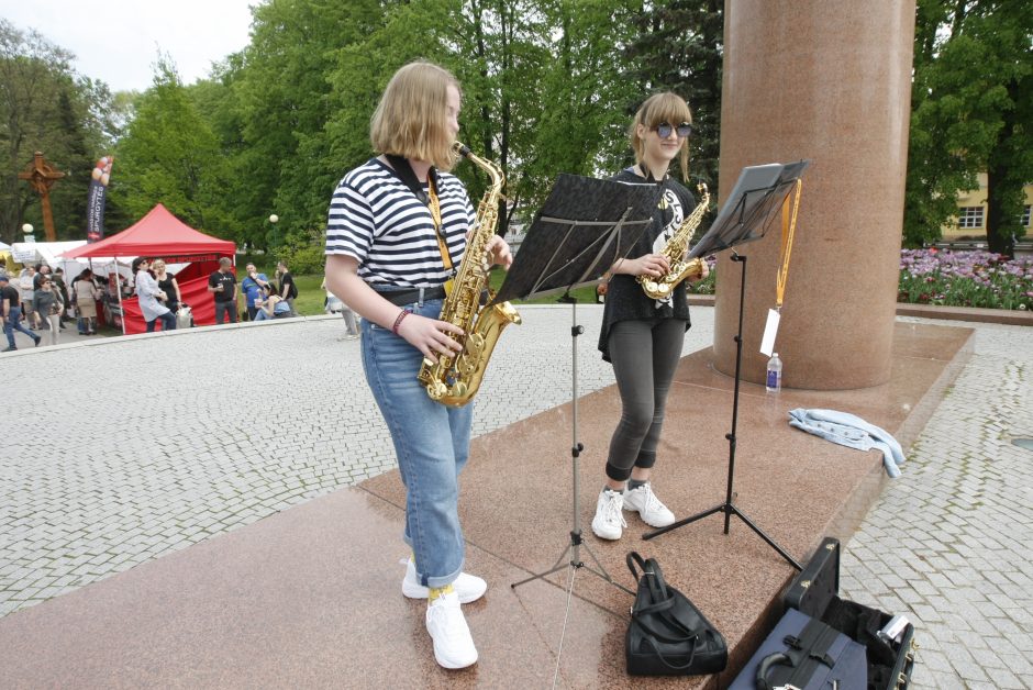 Klaipėdoje muzikos garsai liejasi laisvai