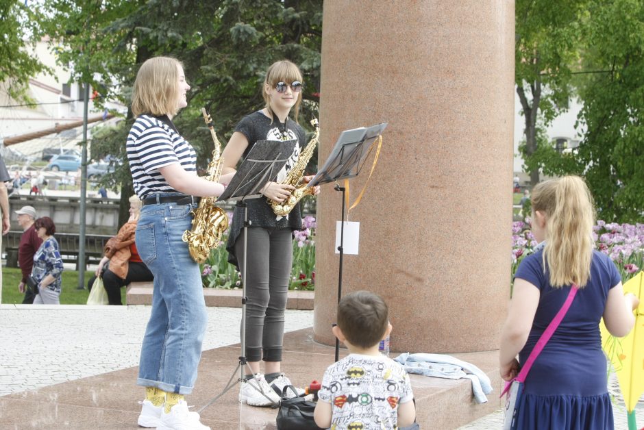 Klaipėdoje muzikos garsai liejasi laisvai