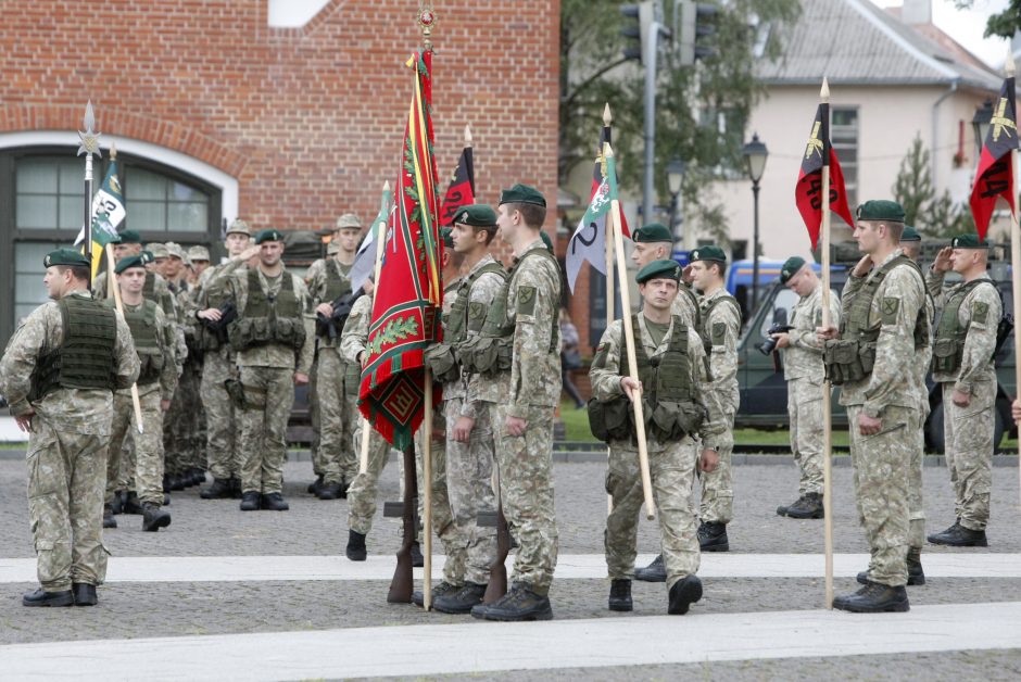 Kariai Klaipėdoje minėjo brigados įkūrimo penkmetį