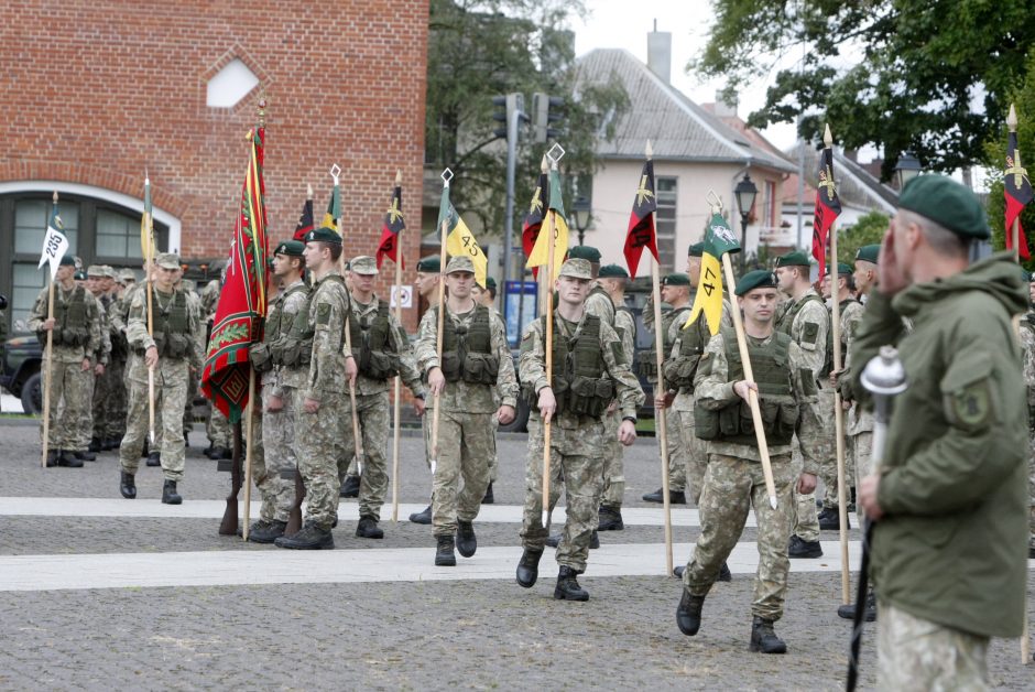 Kariai Klaipėdoje minėjo brigados įkūrimo penkmetį