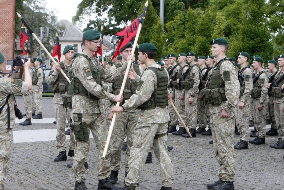 Kariai Klaipėdoje minėjo brigados įkūrimo penkmetį