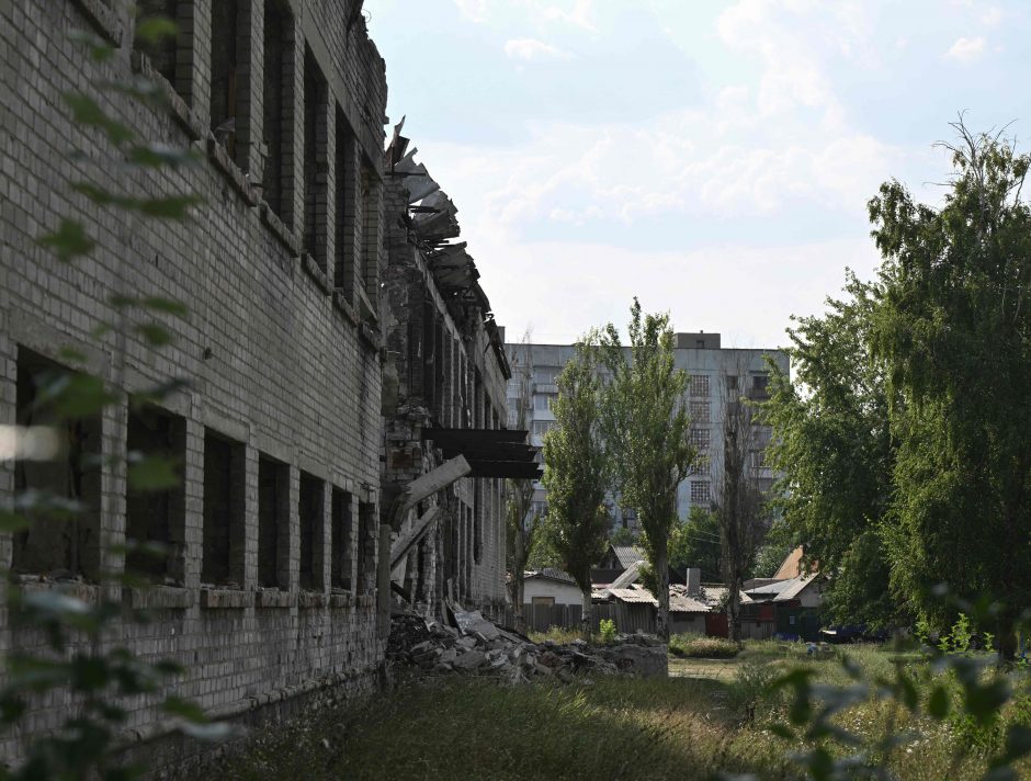 Praėjusią parą rusai Donecko srityje sugriovė 70 civilinių objektų