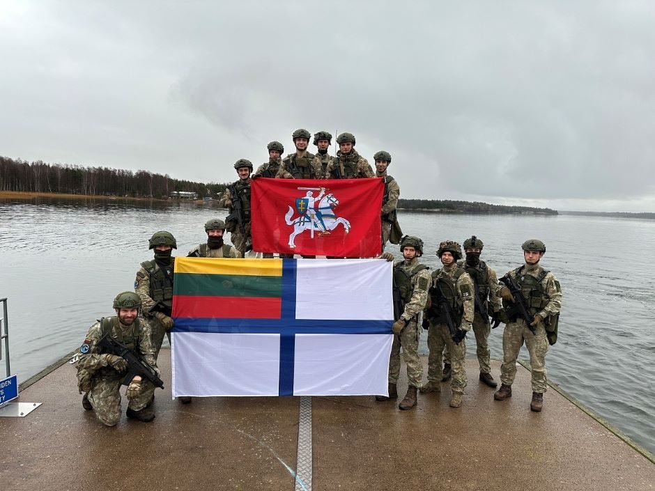 Lietuvos Karinės jūrų pajėgos pratybose Suomijoje stiprino gebėjimus ginti Baltijos jūrą