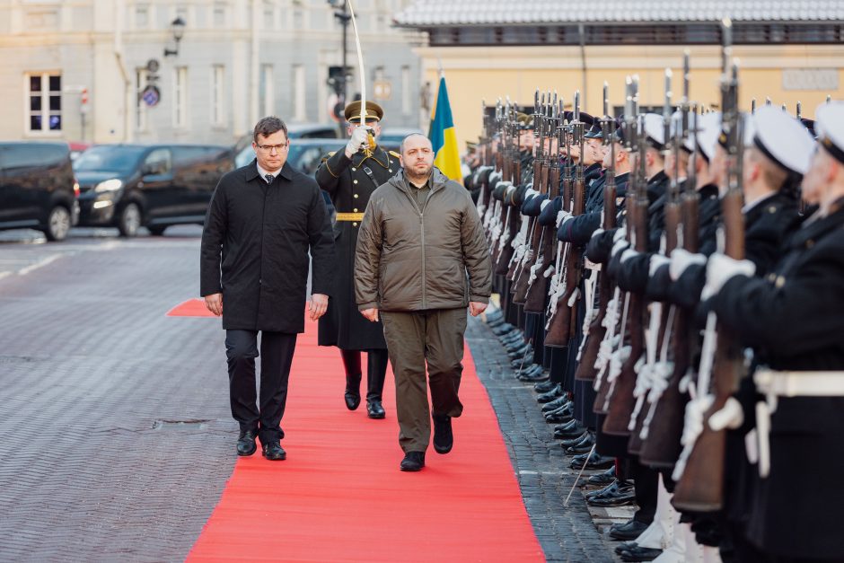 Ukrainos gynybos ministras: sąjungininkų parama mums išlieka stipri