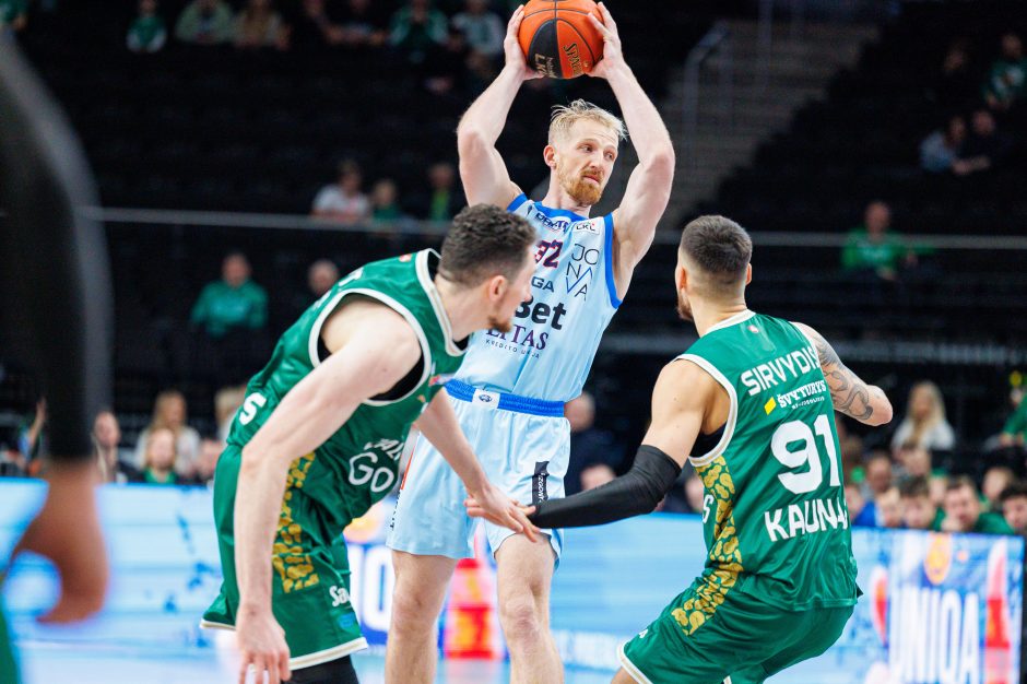 LKL pusfinalyje – Kauno „Žalgiris“ ir Jonavos „CBet“