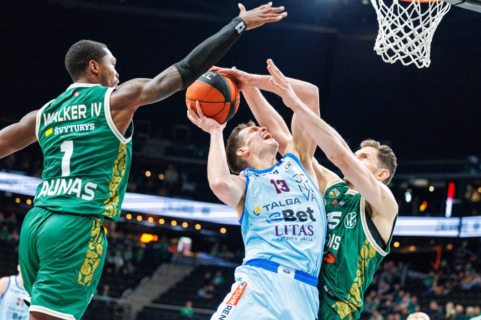 LKL pusfinalyje – Kauno „Žalgiris“ ir Jonavos „CBet“