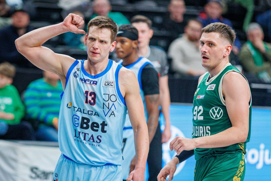 LKL pusfinalyje – Kauno „Žalgiris“ ir Jonavos „CBet“