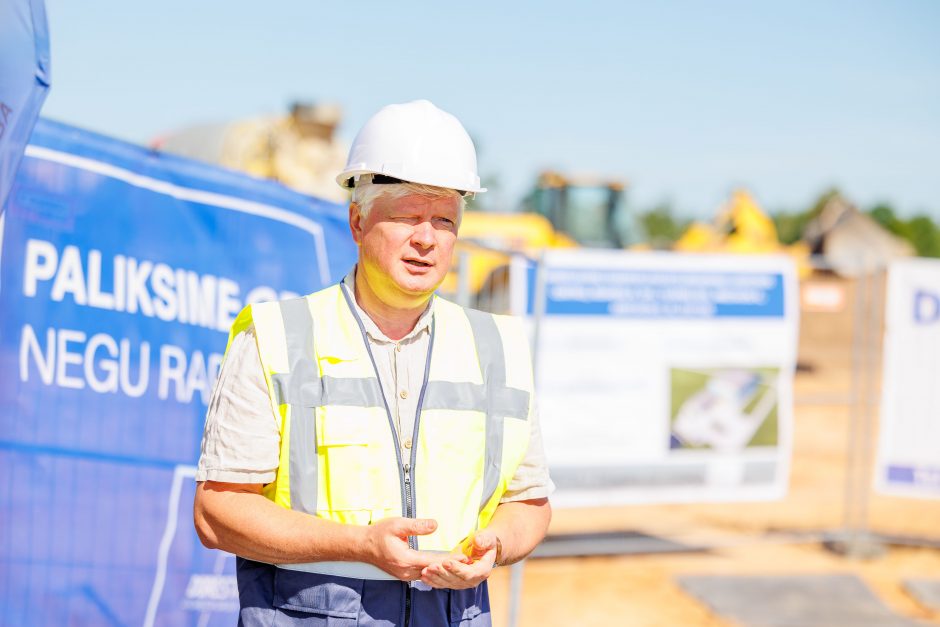 Kėdainių rajone pradėtas statyti pirmasis žemės ūkio produkcijos logistikos centras