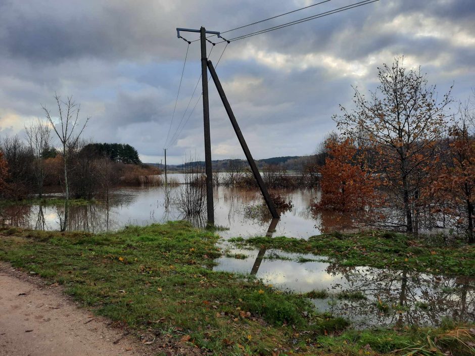 Metų sandūroje – stichijos siautėjimai