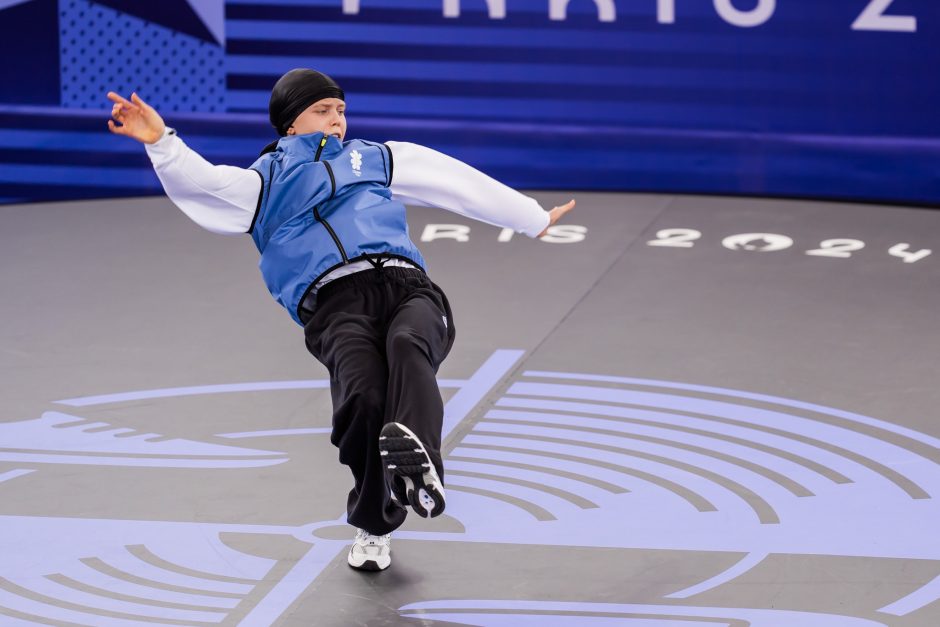 Breiko šokėja D. Banevič olimpinėse žaidynėse iškovojo sidabro medalį