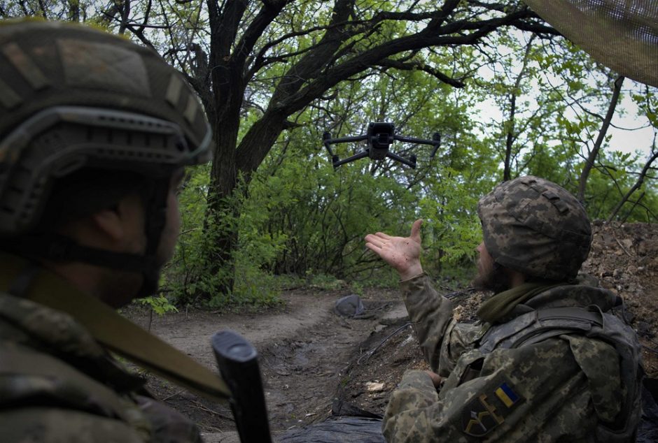 Ukraina teigia smarkiai pasistūmėjusi į priekį aplink Bachmutą