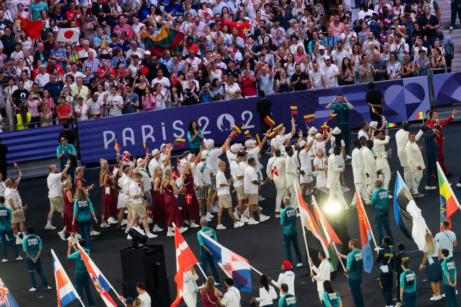 Olimpinių žaidynių uždarymas Paryžiuje