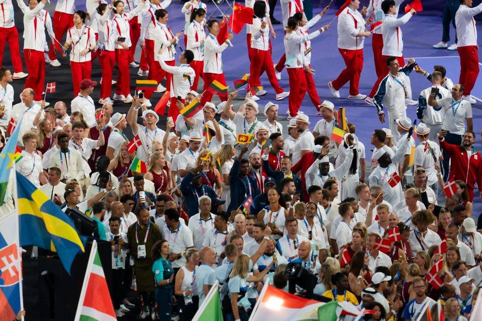 Olimpinių žaidynių uždarymas Paryžiuje