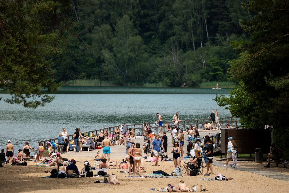 Į Lietuvą grįžo vasariška šiluma