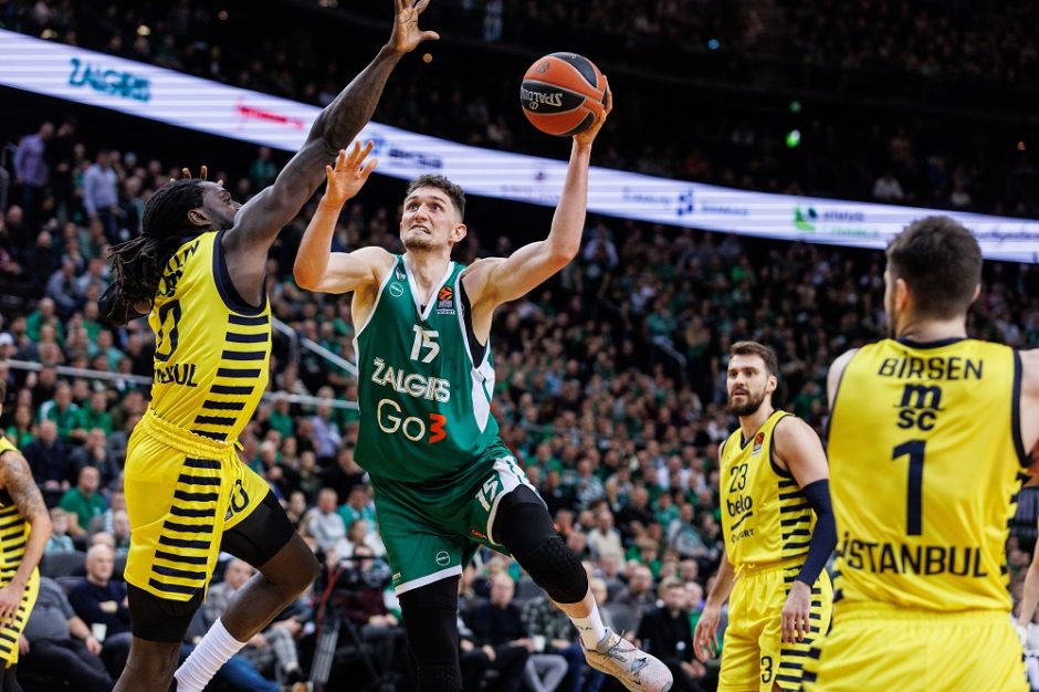 „Žalgiris“ laimėjo net likęs be savo lyderio