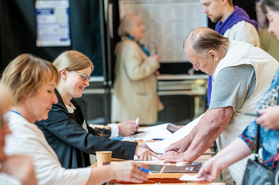 Europos Parlamento rinkimai Kaune: aktyvumas – visą dieną nedidelis