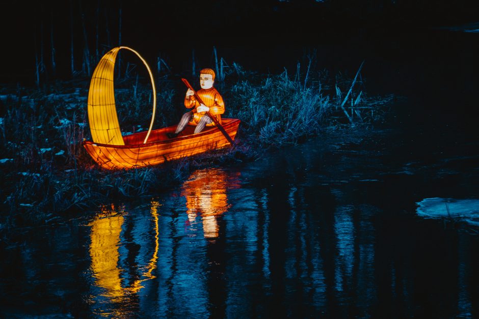 Šviesų-žibintų festivalis Rumšiškėse