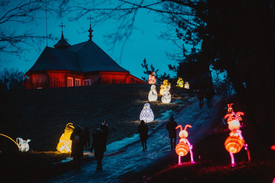 Šviesų-žibintų festivalis Rumšiškėse