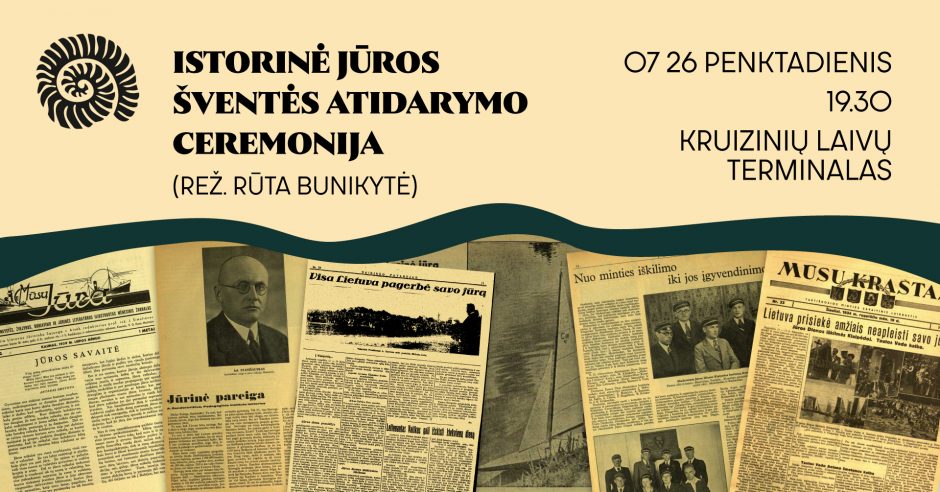 Jubiliejinėje Jūros šventėje – jūriniai akcentai, dovanos miestui, teatro ir kino akimirkos