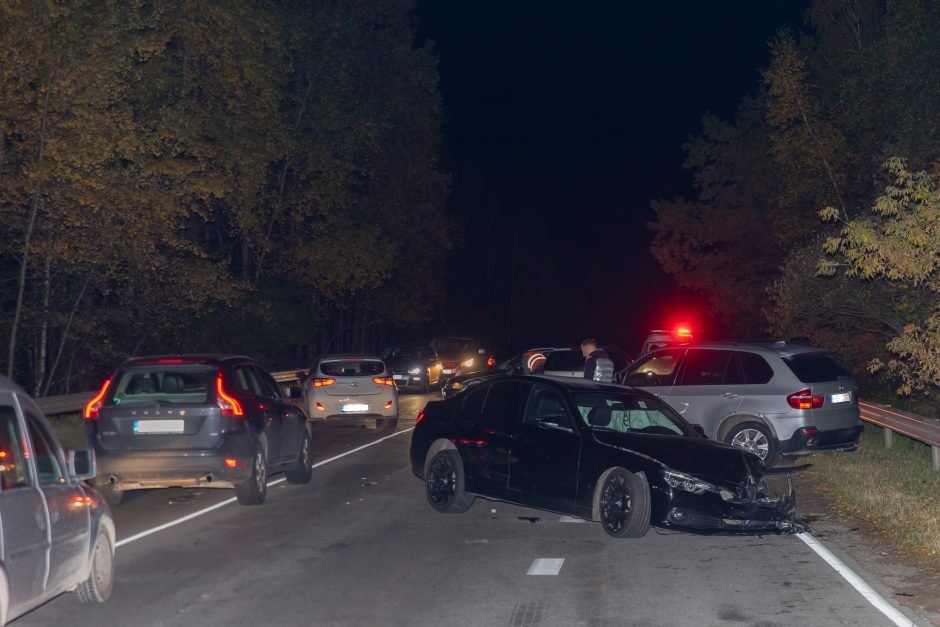 Per parą Kaune – antra masinė avarija: susidūrė keturi automobiliai