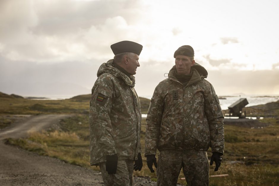 Lietuvos kariai Norvegijoje atliko pirmuosius kovinius šaudymus su NASAMS sistema