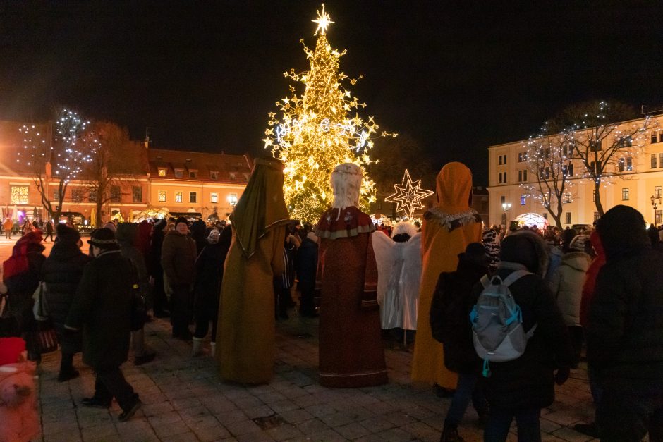 Kauno gatvėmis keliavo Trys Karaliai