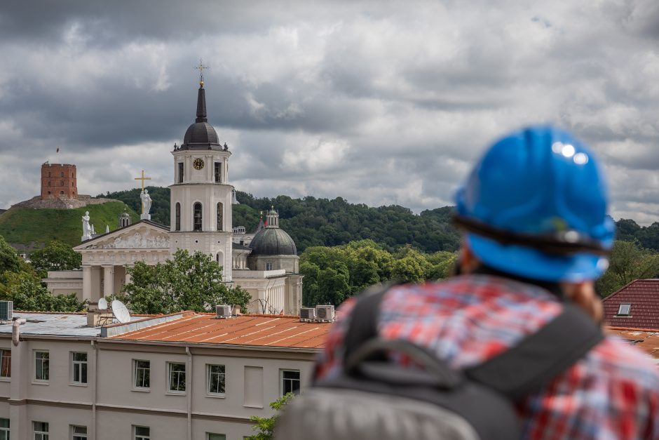 Dramos teatras įpusėjo rekonstrukciją: į pirmąją premjerą kvies pavasarį