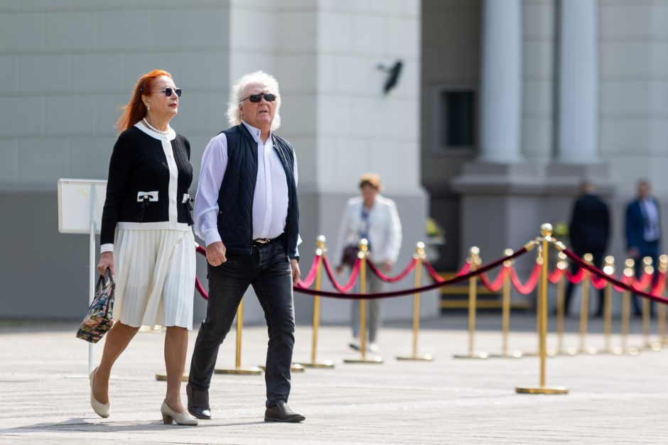 G. Nausėda: A. Adamkienė Lietuvai dovanojo eleganciją, pagarbą, labdarystės tradicijas