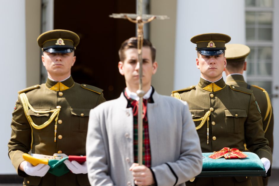 G. Nausėda: A. Adamkienė Lietuvai dovanojo eleganciją, pagarbą, labdarystės tradicijas