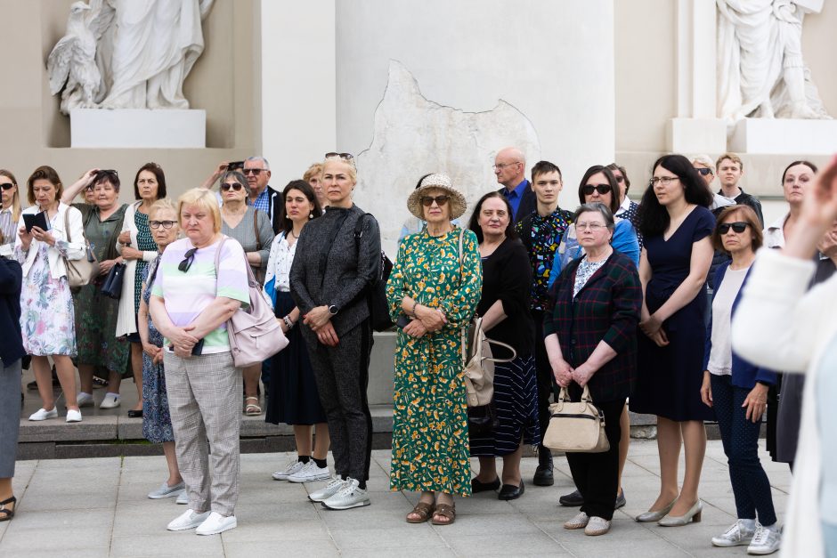 G. Nausėda: A. Adamkienė Lietuvai dovanojo eleganciją, pagarbą, labdarystės tradicijas