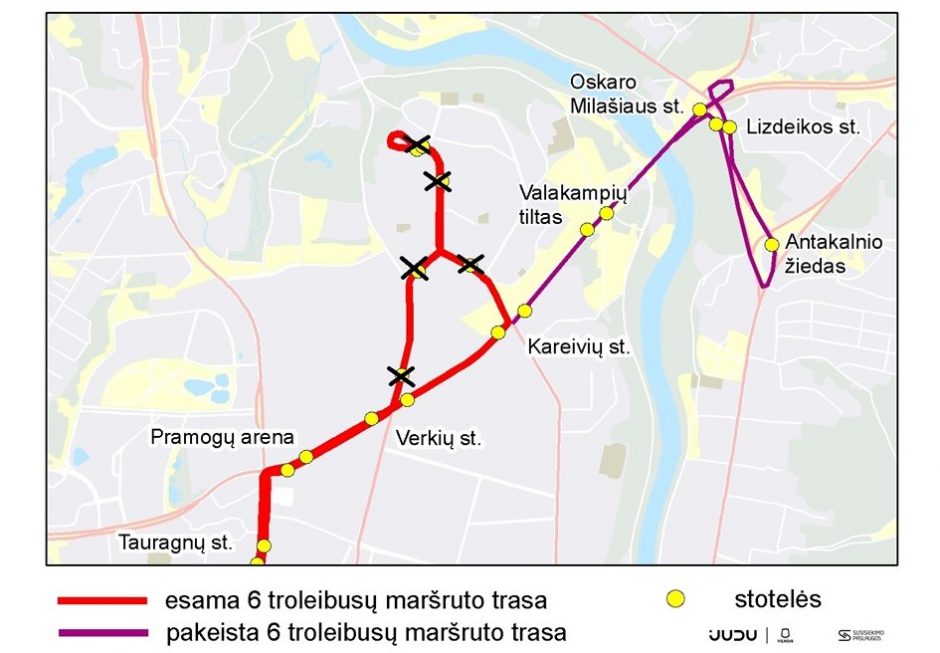 Sostinės Verkių ir Kareivių gatvėse – laikini eismo ribojimai 