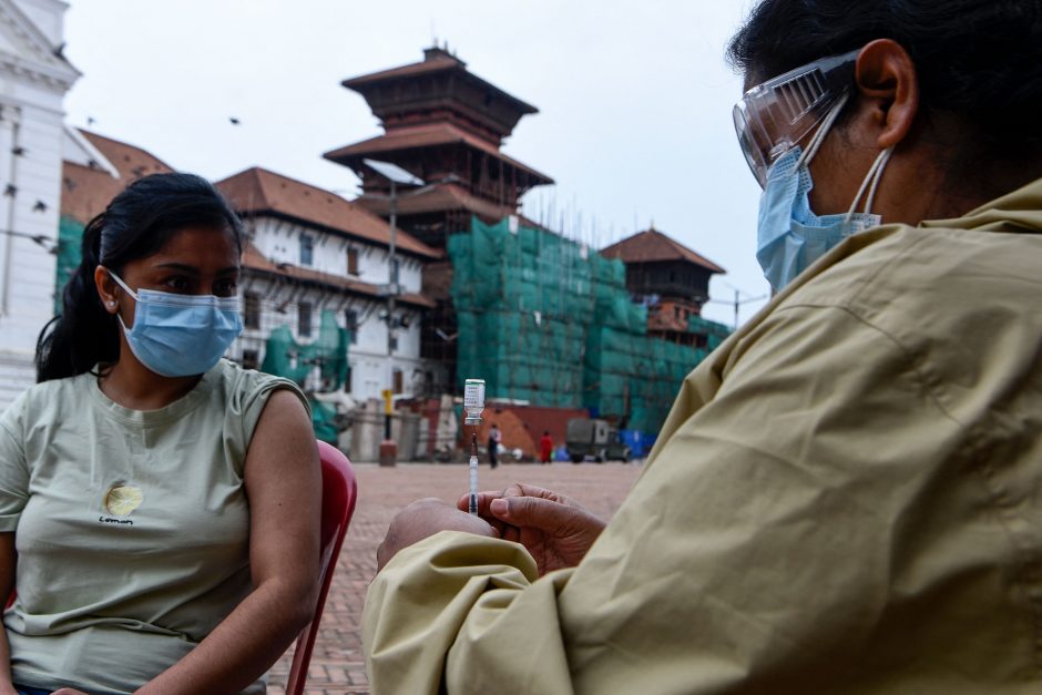 Lietuva Nepalui teiks humanitarinę pagalbą kovoje su COVID-19