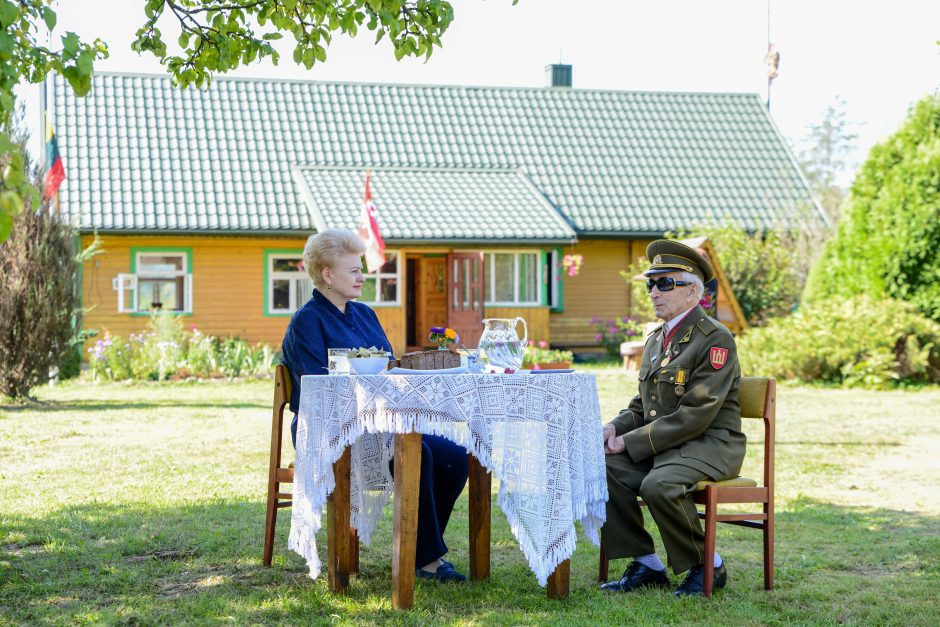 Prezidentė apie partizanus: tautos didvyriai niekada nebus pamiršti