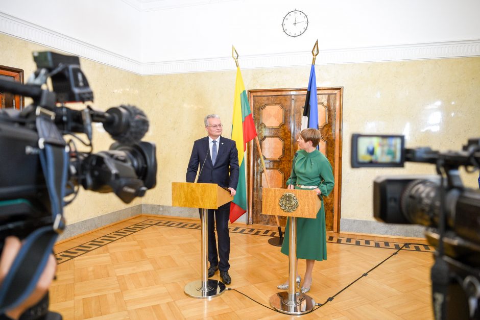 G. Nausėda Estijoje pasiūlė atkurti Baltijos šalių prezidentų susitikimą