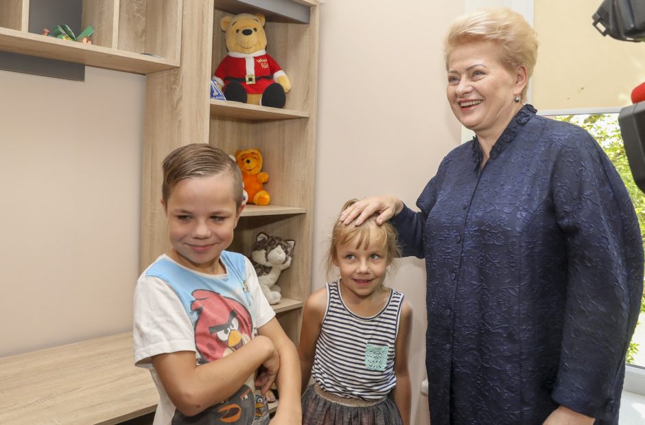 D. Grybauskaitė Biržuose pažėrė kritikos buvusiai valdžiai