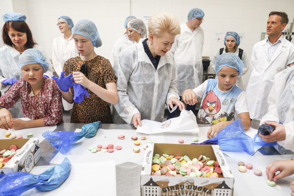 D. Grybauskaitė Biržuose pažėrė kritikos buvusiai valdžiai