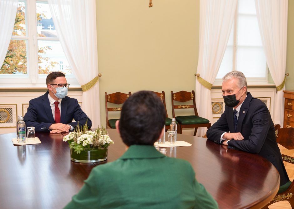 Darbą pradeda naujasis VPT vadovas D. Vedrickas