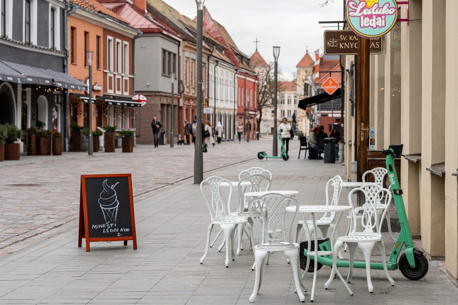 Lauko kavinių sezonas jau prasideda