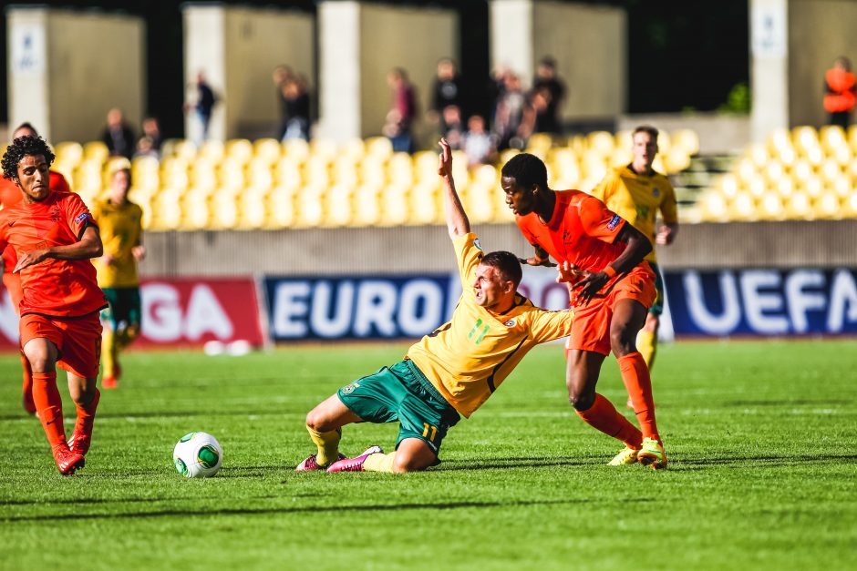 Europos U-19 futbolo čempionatas: Lietuva - Olandija