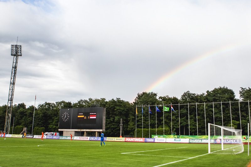 Europos U-19 futbolo čempionatas: Lietuva - Olandija